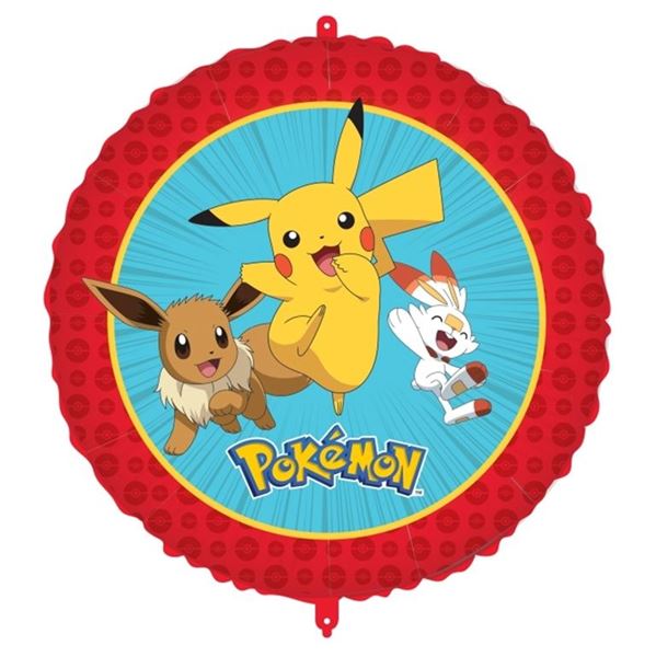 GLOBO FOIL 46CM POKEMON