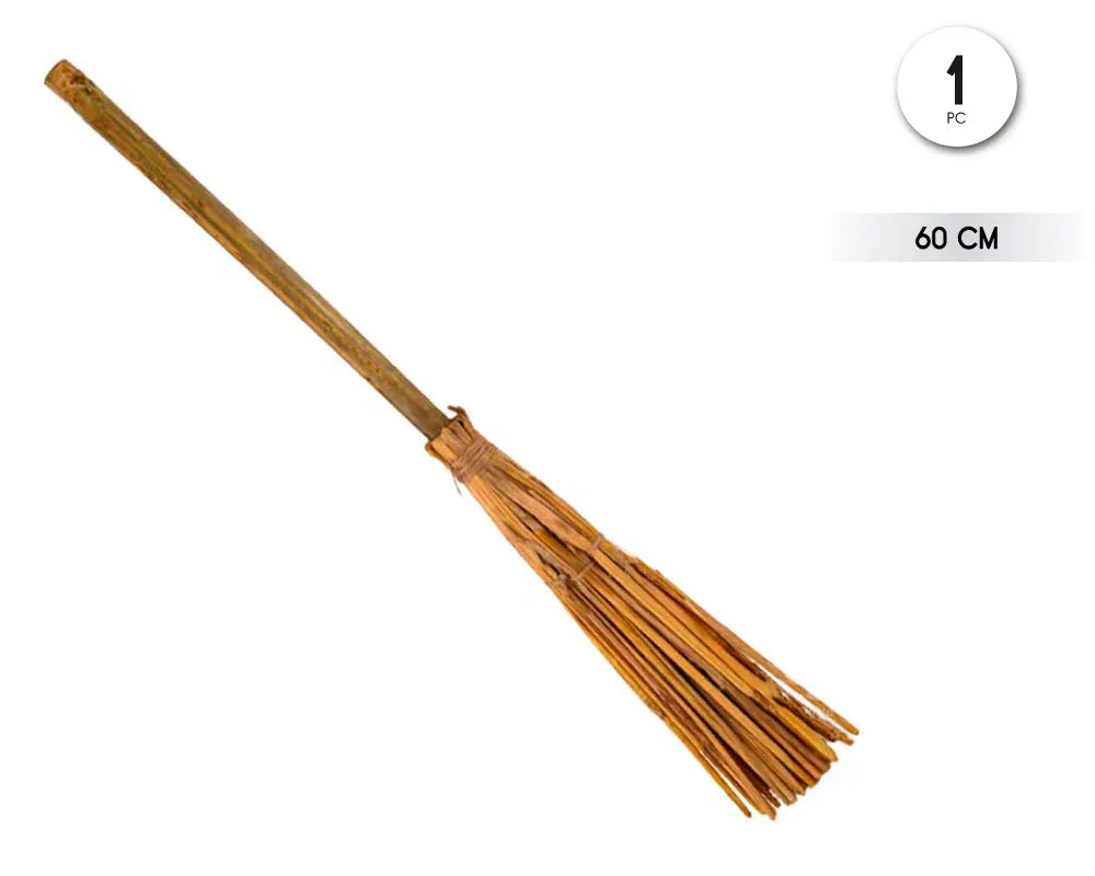 ESCOBA DE PAJA MINI - yupiparty