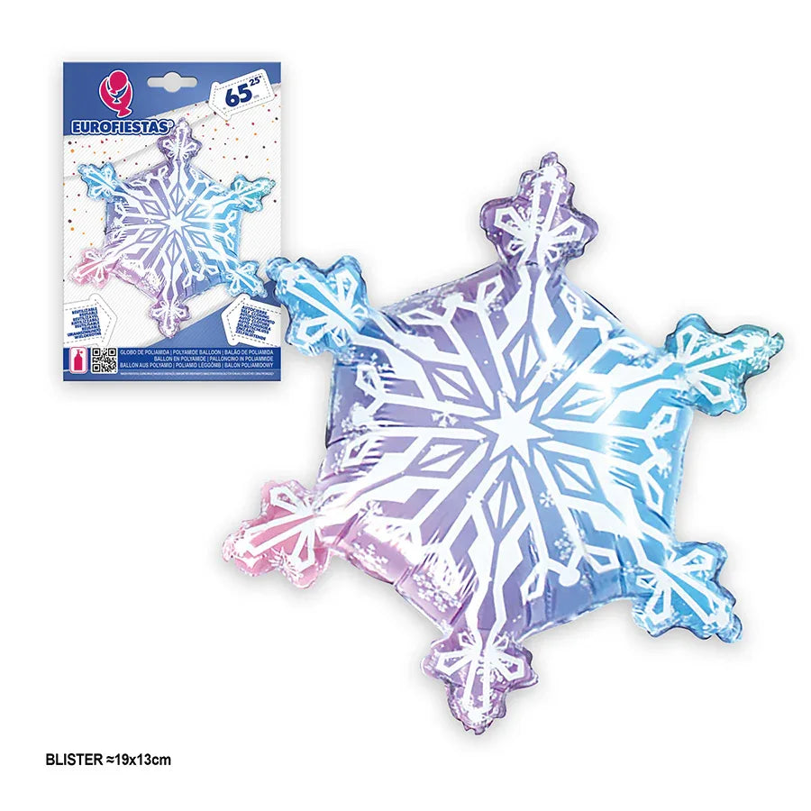 GLOBO FOIL COPO NIEVE 65cm - yupiparty