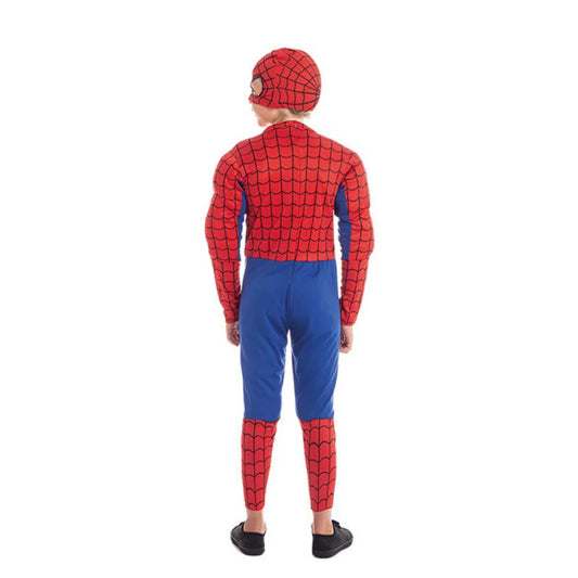 DISFRAZ SPIDER HEROE ROJO 5-6 AÑOS