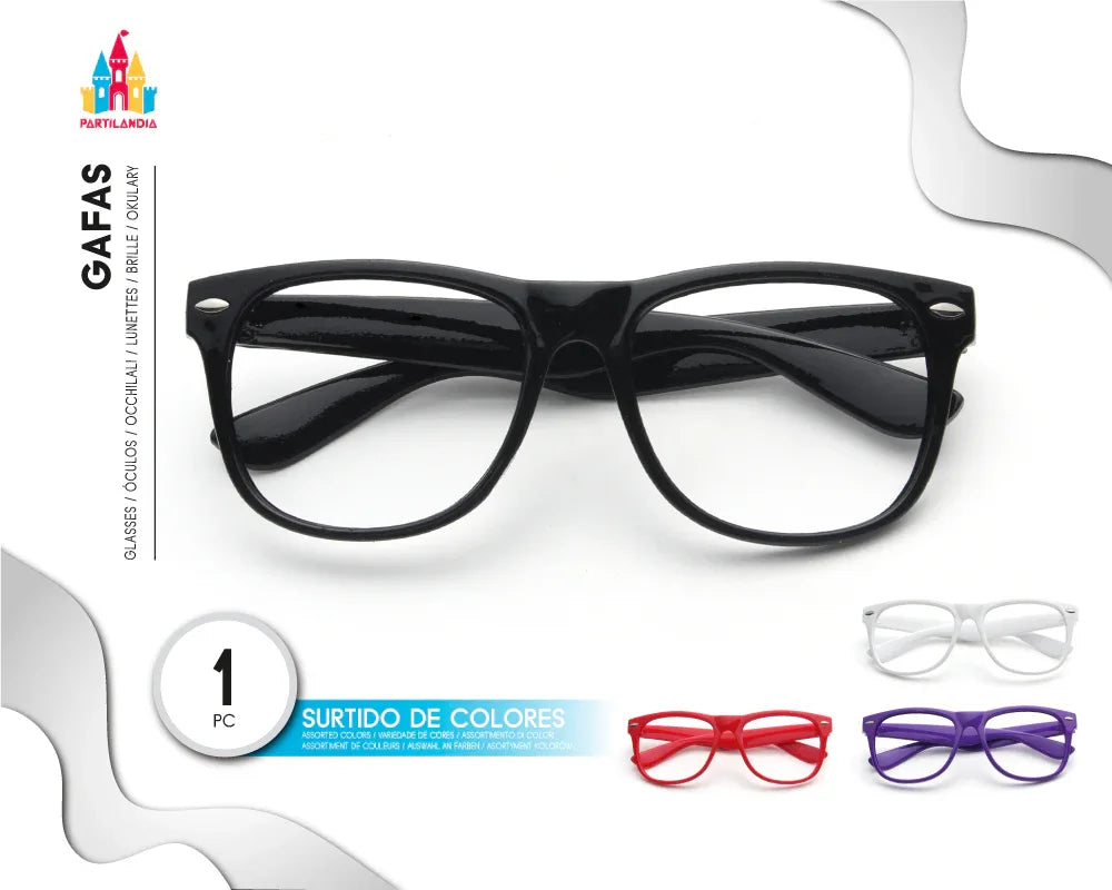 GAFAS DE FIESTA COLORES - yupiparty