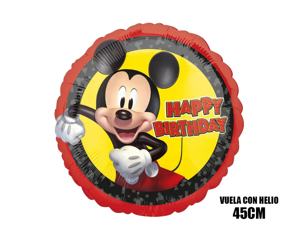 18/45CM MICKEY FOREVER HAPPY BDAY - yupiparty