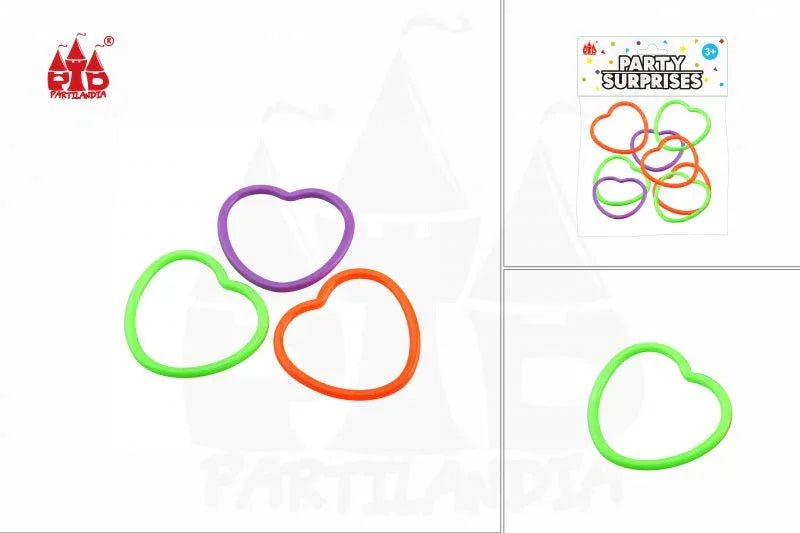 PACK BRAZALETES 8PC - yupiparty