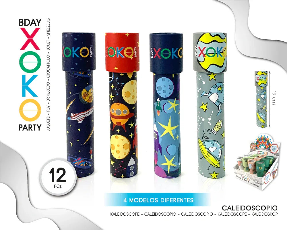 CALEIDOSCOPIO MAGICO SPACE - yupiparty