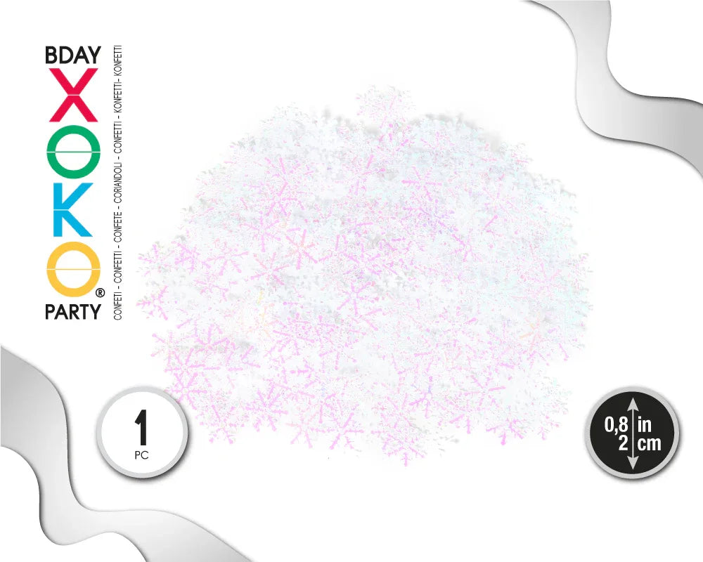 CONFETTI 2CM COPOS BRILLANTES - yupiparty