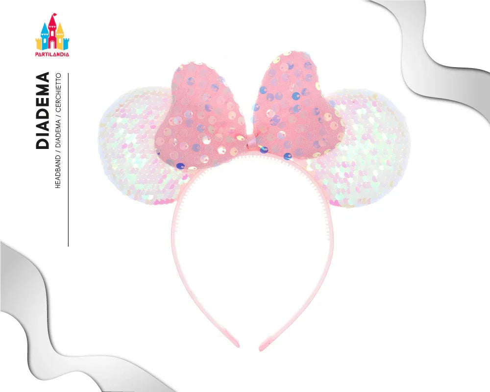 DIADEMA MINIE BLING - yupiparty