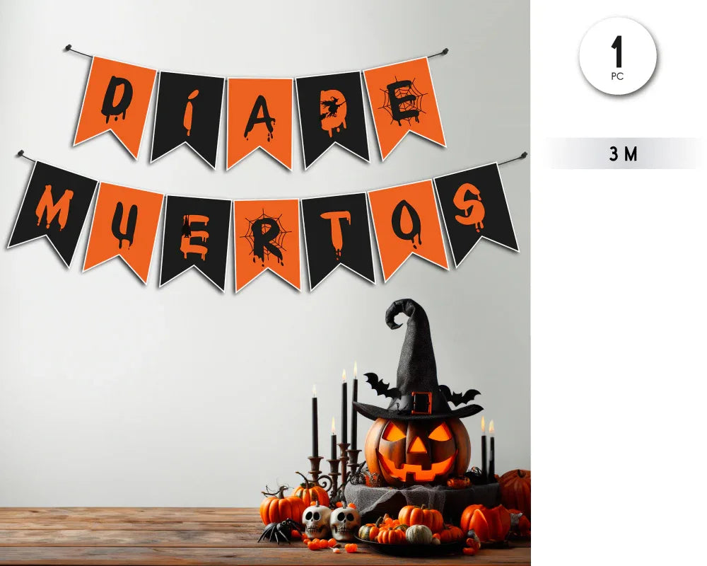 GUIRNALDA DIA DE MUERTOS - yupiparty