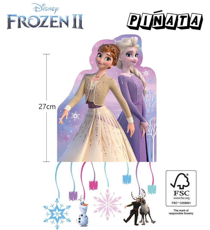 PINATA DE PAPEL FROZEN II WIND SPIRIT - yupiparty