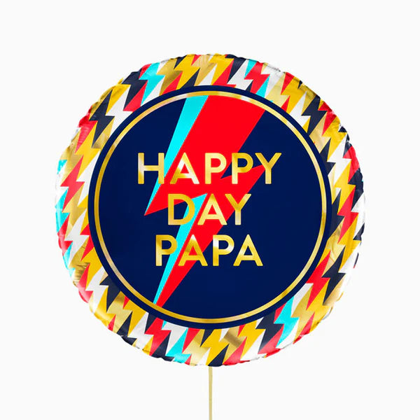 GLOBO FOIL HAPPY DAY PAPA 43CM