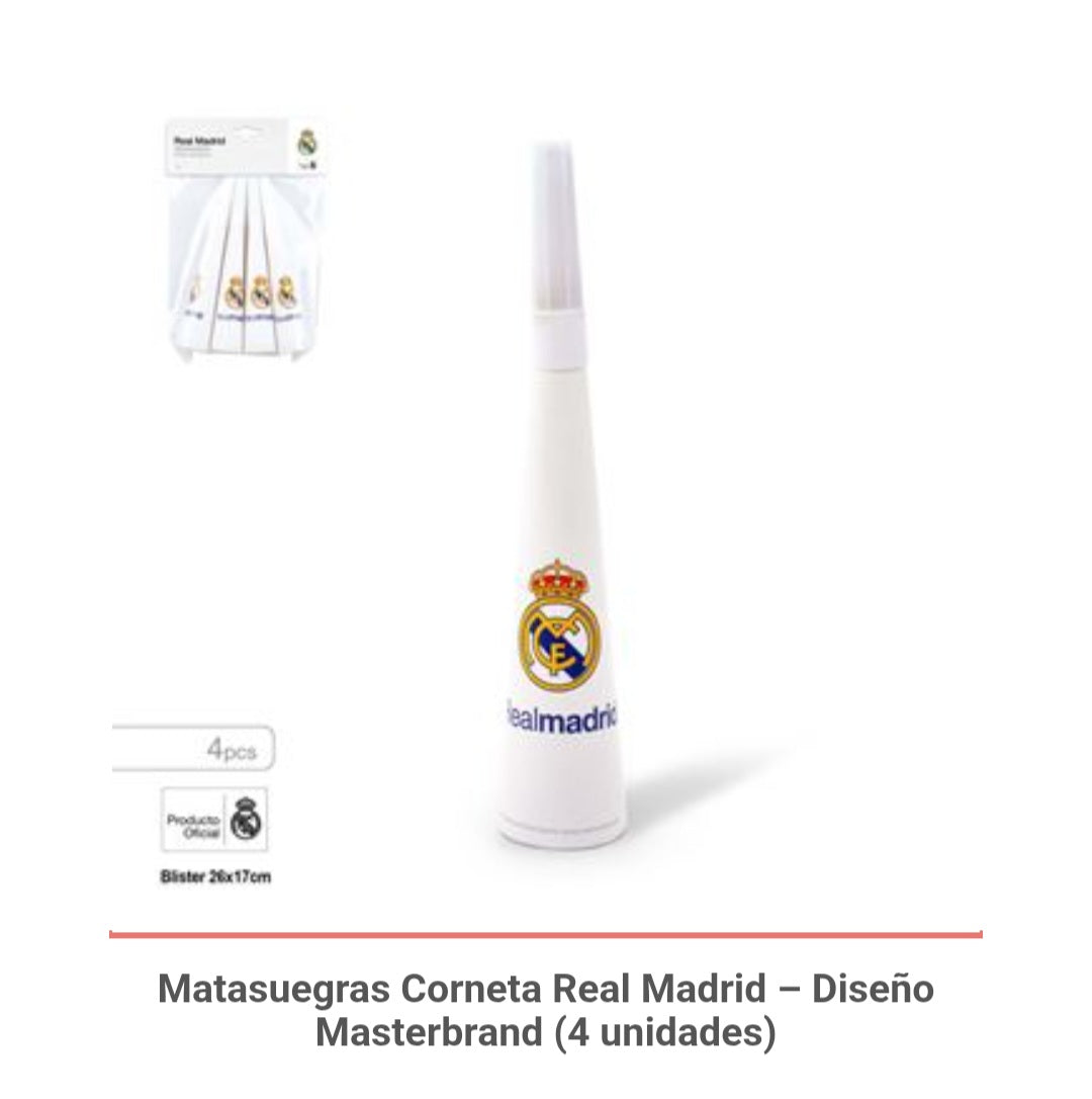REAL MADRID MATASUEGRAS CORNETA MASTER 4PCS