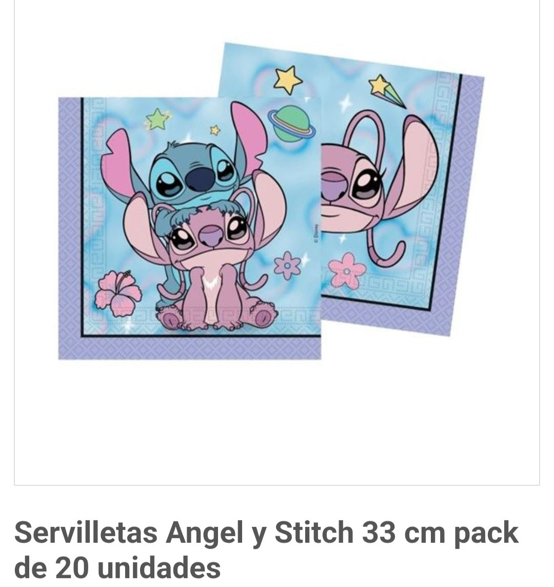 20 SERVILLETAS PAPEL 33X33CM STITCH