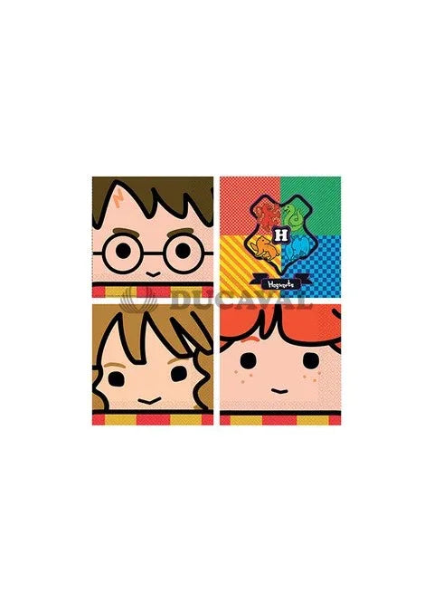 SERVILLETAS HARRY POTTER 16PCS - yupiparty