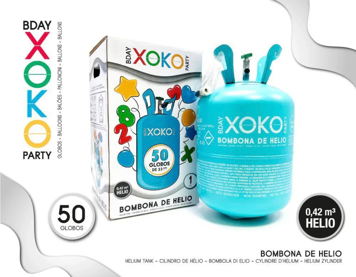 BOMBONA 50 GLOBOS ( 0,42M3 ) - yupiparty