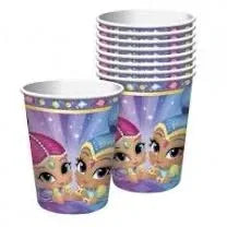 VASOS SHIMER AND SHINE 25 CL ( 8 UDS ) - yupiparty