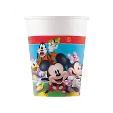 Vasos Mickey Mouse 200ml Pack 8 - Licencia Oficial Disney - yupiparty