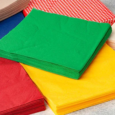 SERVILLETAS DE COLORES