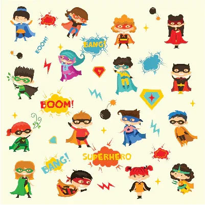 GLOBOS SUPERHÉROES