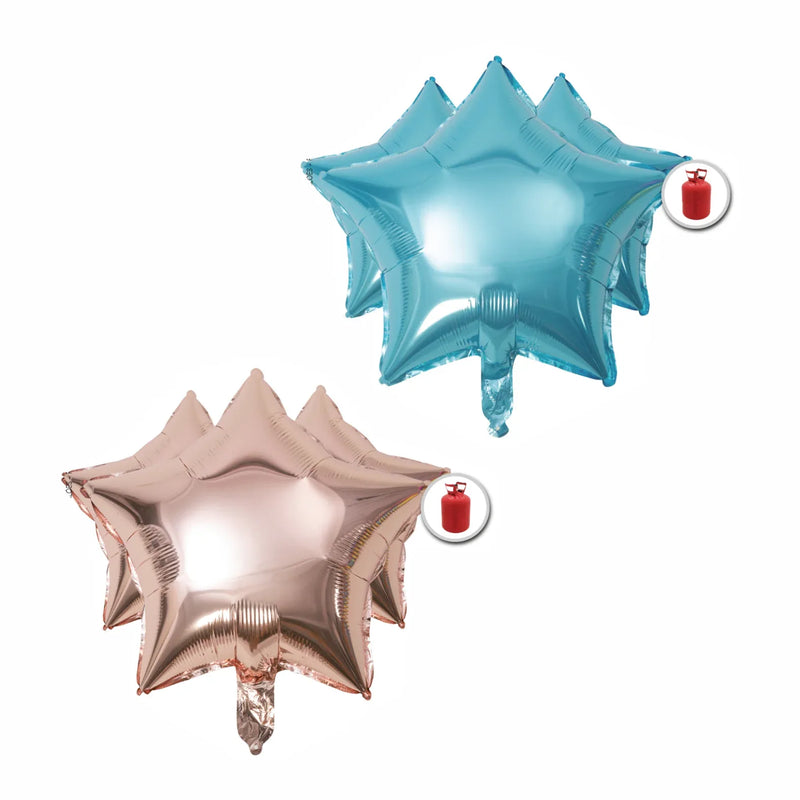 GLOBOS FORMA ESTRELLA