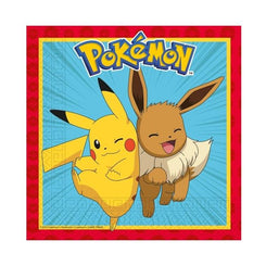 SERVILLETAS 33CM POKEMON 20PCS