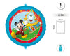 GLOBOS DE FOIL MICKEY ROCK THE HOUSE 46C - yupiparty