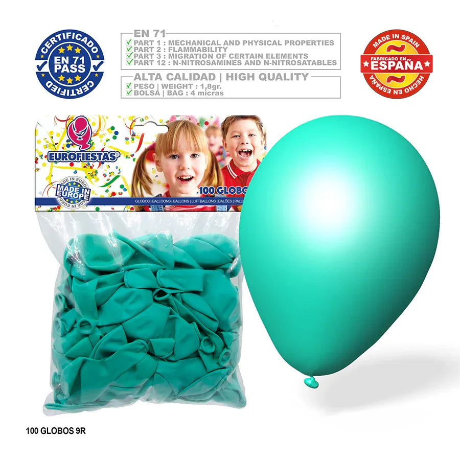 GLOBOS TIFFANNY 100U - yupiparty