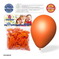 GLOBOS NARANJA 100U - yupiparty