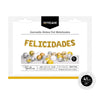 GUIRNALDA LETRAS GLOBO POLIAMIDA FELICIDADES 41 - yupiparty
