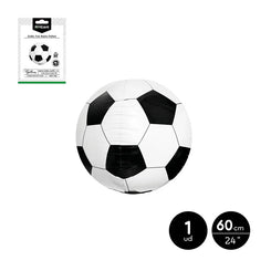 Globo Foil Balón De Fútbol 60Cm-24" Apto Helio 1Ud - yupiparty