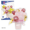 SET GLOBOS CON JARRON ROSA - yupiparty
