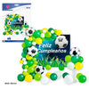 SET 64 GLOB.FUTBOL F.CUMP.BALON.80x68cm - yupiparty