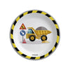 PLATOS CARTON CONSTRUCTION 23CM 6UDS - yupiparty
