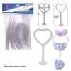 ESTRUCTURA CORAZON DE GLOB.Ø75cm h150cm - yupiparty