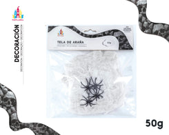 TELA DE ARAÑA 50G BL - yupiparty