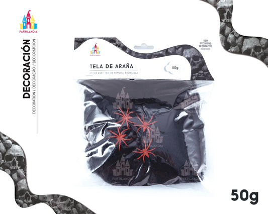 TELA DE ARAÑA 50G NG - yupiparty