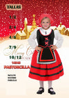 Disfraz de Pastora Bebé 1-2 Años - Traje Belén Navidad Completo - yupiparty