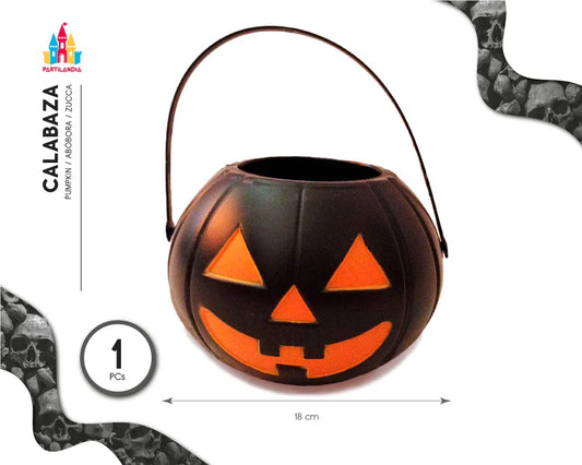 CALABAZA NEGRO SIN TAPA - yupiparty