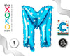 GLOBO FOIL AZUL ESTRELLAS 30 CMS M - yupiparty
