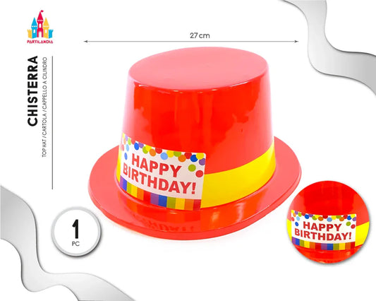 CHISTERA PVC HAPPY BIRTHDAY - yupiparty