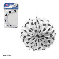 FAROLILLO BLANCO LUNARES NEGROS - yupiparty