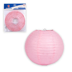 FAROLILLO REDONDO 25cm ROSA - yupiparty