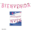 GUIRNALDA BIENVENIDA ROSA ESTRELL.ORO - yupiparty