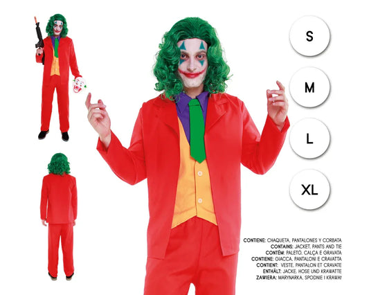 MAD CLOWN M - yupiparty