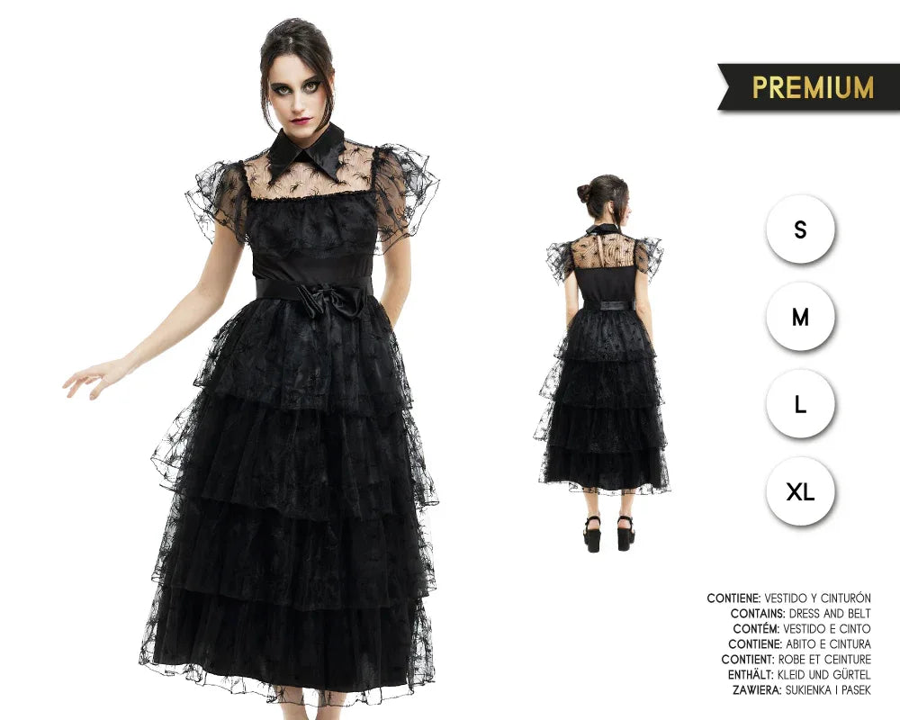 VESTIDO GOTICO M - yupiparty