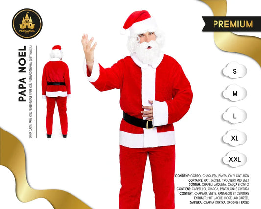 TRAJE PAPA NOEL M - yupiparty