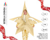 Disfraz Estrella Dorada Infantil 5-6 Años - Traje Navidad Belén - yupiparty