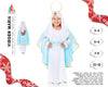 Disfraz Virgen María Infantil 7-9 Años - Traje Belén Navidad Completo - yupiparty