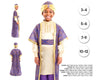 Disfraz Rey Mago Baltasar Infantil 3-4 Años - Traje Completo Navidad - yupiparty