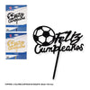 TOPPER FELIZ CUMPLEAÑOS BALON ORO PQ.12 - yupiparty