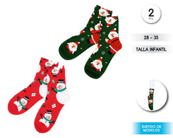 CALCETINES NAVIDENOS 3 INFANTIL T28-35 - yupiparty