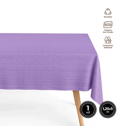MANTEL ROLLO BIO. LAVANDA 1,2X5M - yupiparty